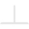 Ekena Millwork Portland Architectural Grade PVC Gable Bracket, 108"W x 72"H x 2"D x 6"F, 16/12 Pitch GBP108X72X0206POR00 - alternate 3
